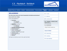 Tablet Screenshot of cs-flachdach-steildach.de